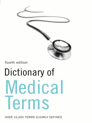 cover image of Dictionary of Medical Terms